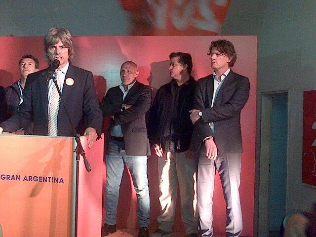 D´Aquino, Scioli, Arlía,